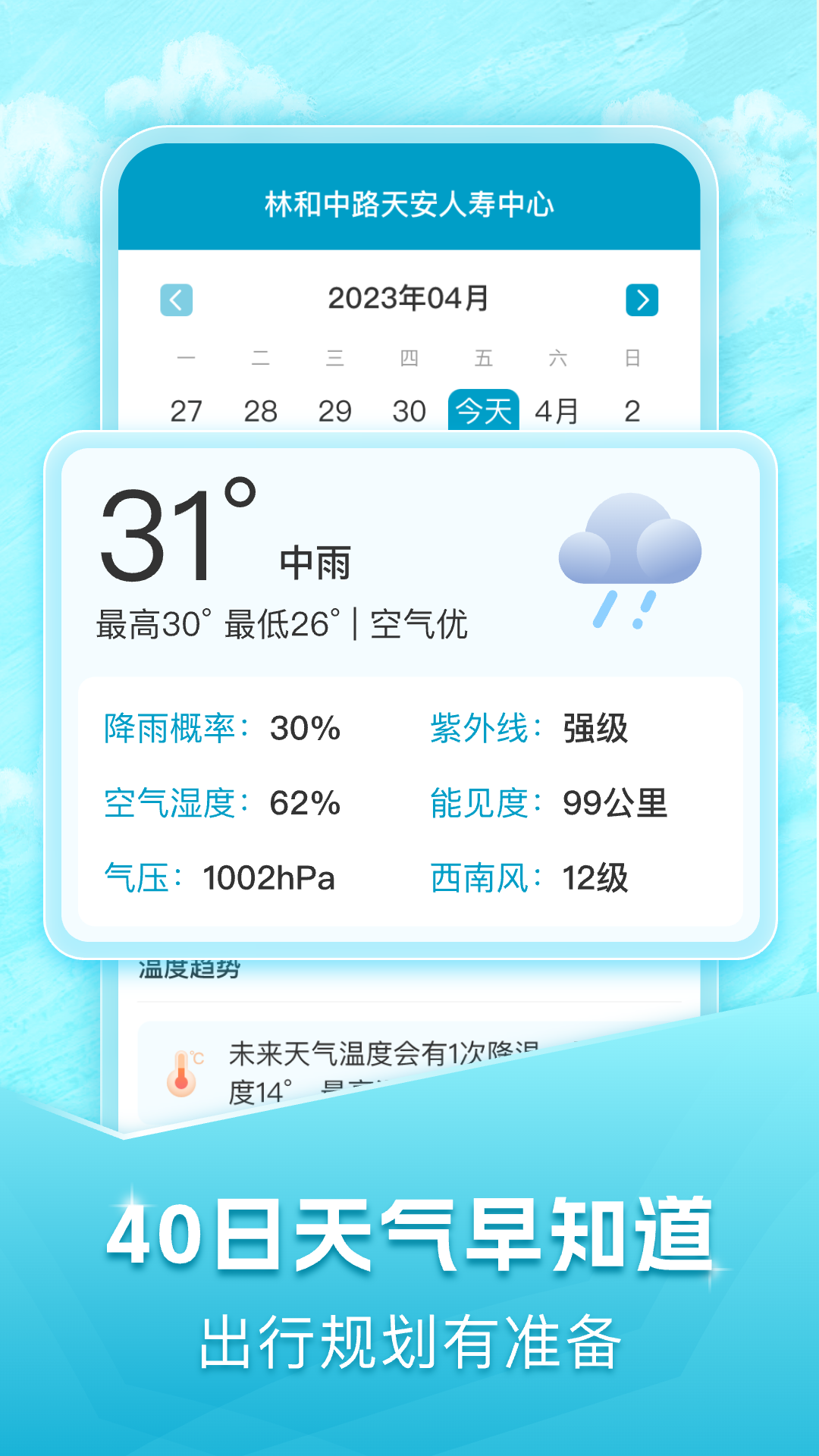 40日天气预报截图2