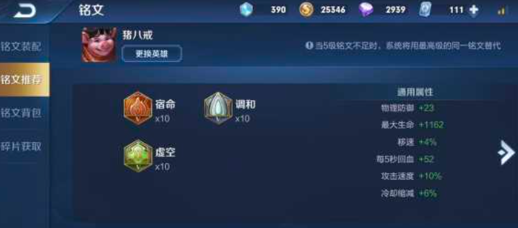 王者荣耀黄盾猪八戒最强出装怎么搭配