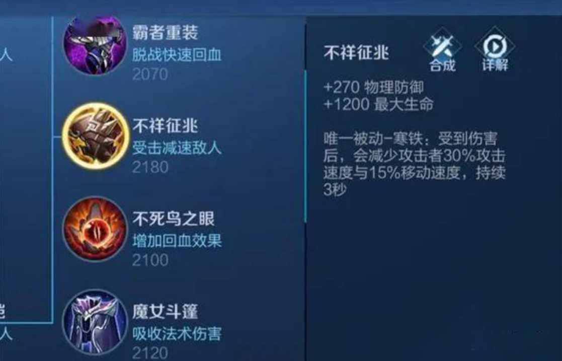 王者荣耀射手出装最新怎么出