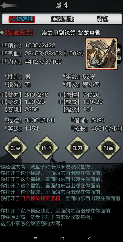 放置江湖出身怎么刷属性