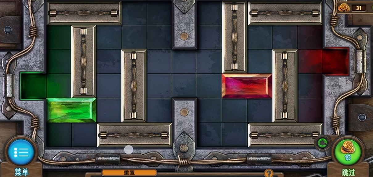 密室逃脱10相邻嵌片怎么转解锁