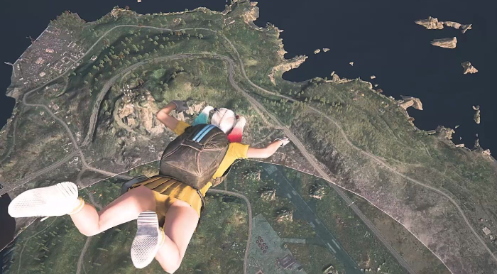 绝地求生跳伞怎么最快落地