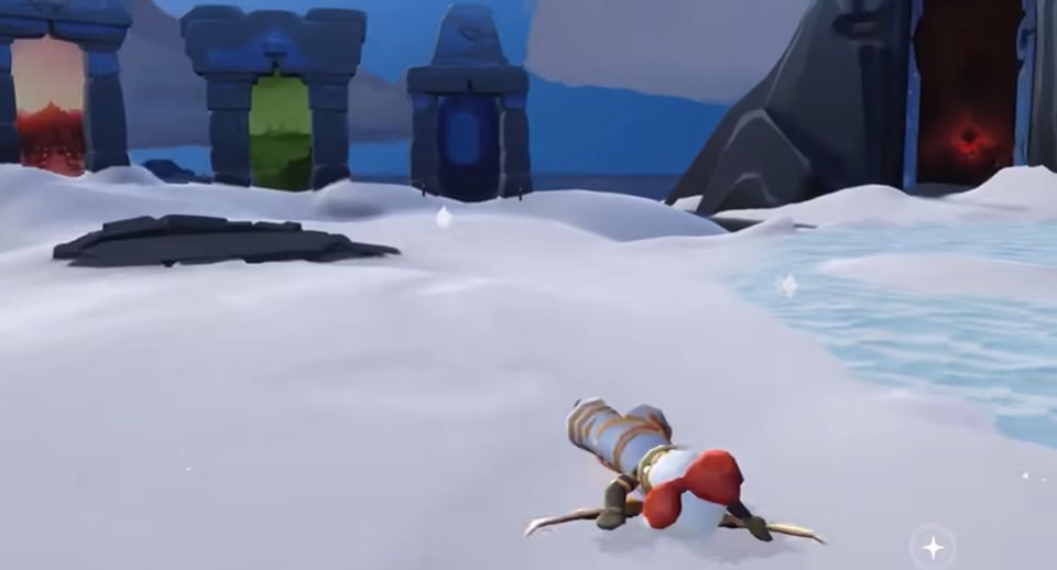 光遇如何让人物摔倒