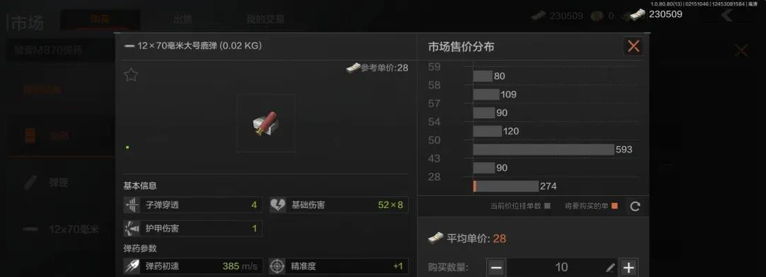 暗区突围m870用什么子弹好