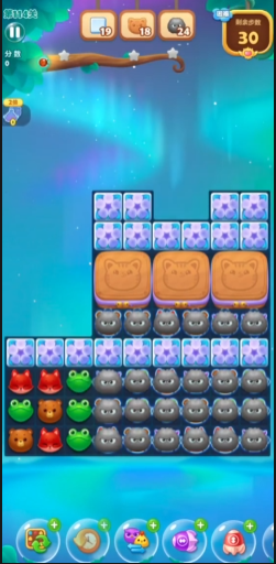 开心消消乐隐藏关114关怎么过