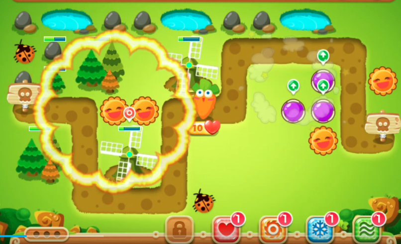 保卫萝卜2攻略22关怎么过 保卫萝卜2攻略22关怎么过