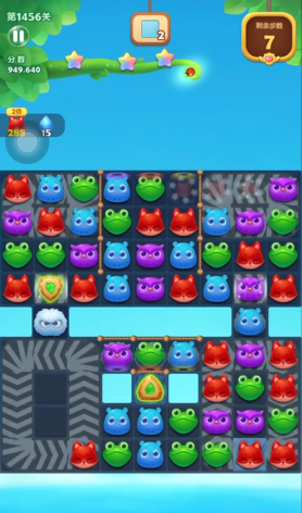 开心消消乐1456关怎么过
