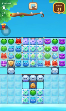 开心消消乐1456关怎么过