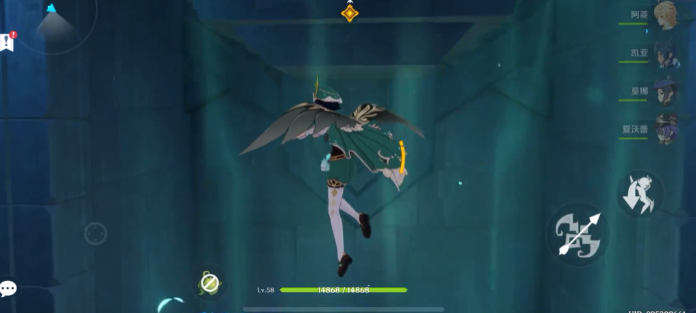 原神南风之狮的庙宇温迪怎么飞