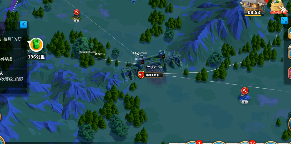 万国觉醒怎么探索关卡