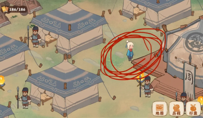 桃源深处有人家南有乔木军营在哪