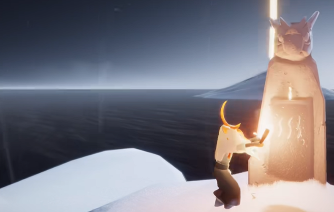 光遇水之试炼火烛怎么拿