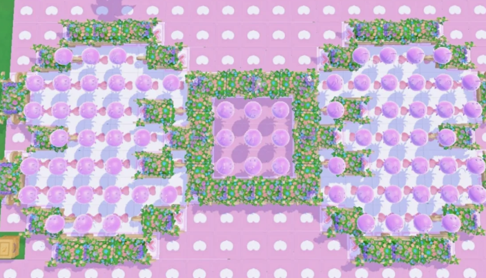 摩尔庄园兔子地砖怎么铺