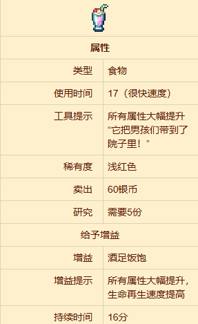 泰拉瑞亚奶昔怎么做出来 泰拉瑞亚奶昔怎么做出来