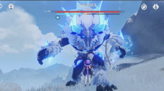 原神雪山丘丘霜铠王怎么打