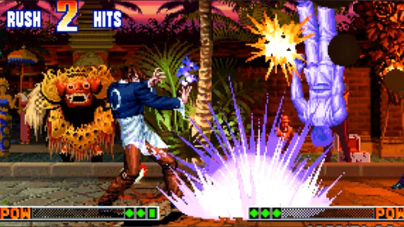 拳皇97能量闪身怎么按