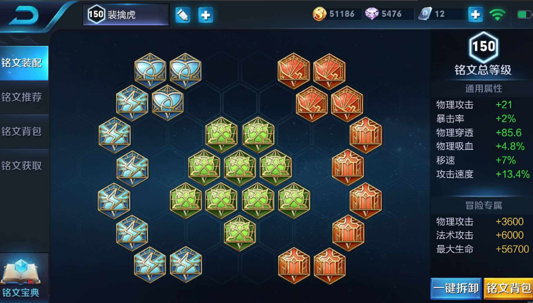 王者荣耀裴擒虎最强出装铭文怎么搭配