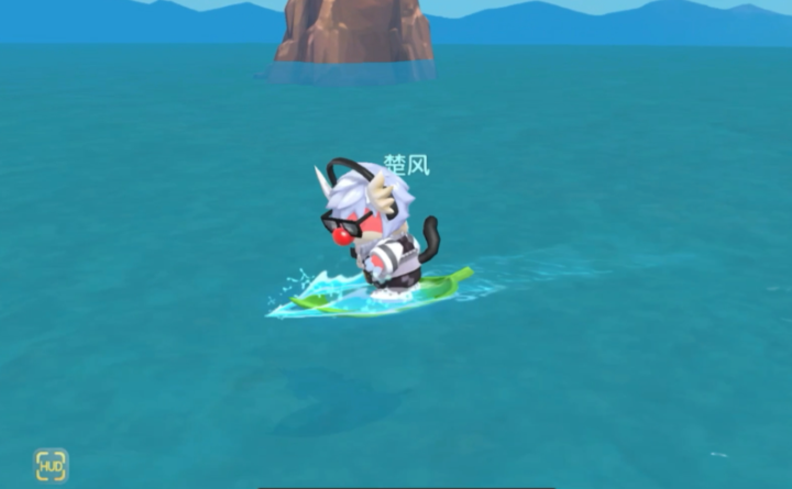 摩尔庄园怎么冲浪板怎么使用