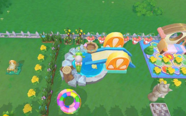 摩尔庄园手游滑梯怎么上去