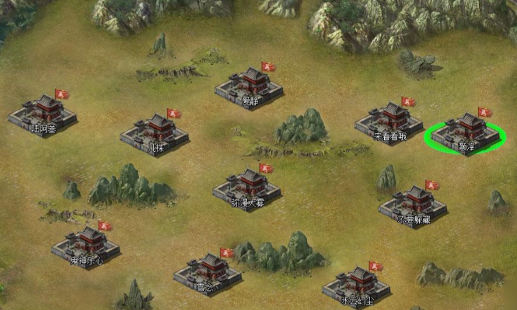 攻城掠地怎么弄封地