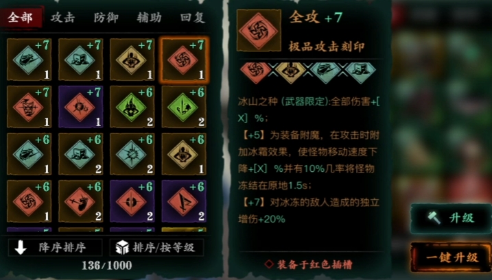 影之刃3戒指刻印什么