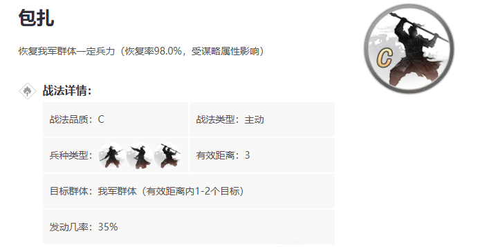 率土之滨战法包扎怎么获得