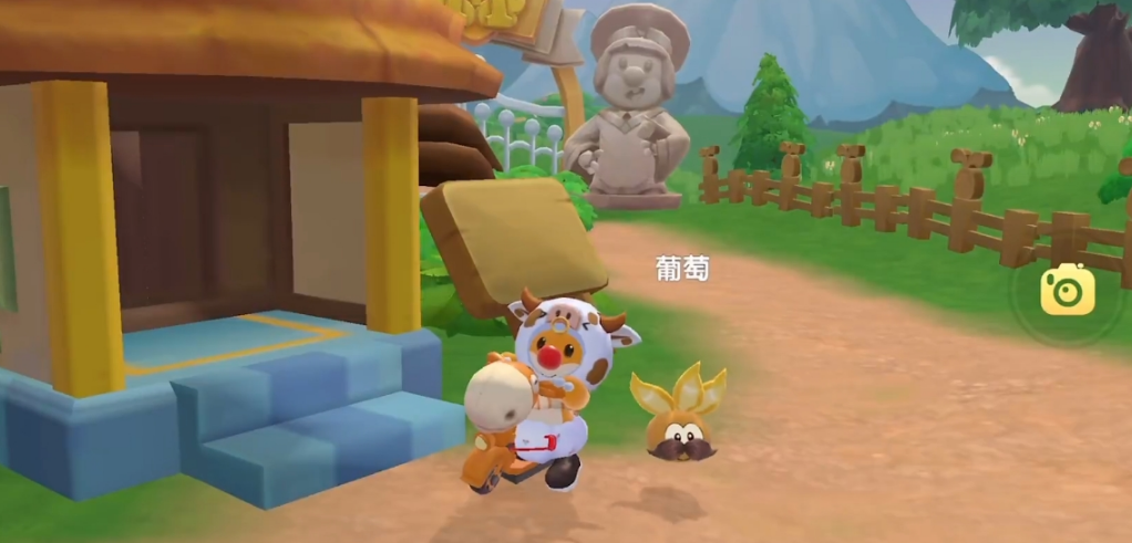 摩尔庄园拉姆怎么放到室外