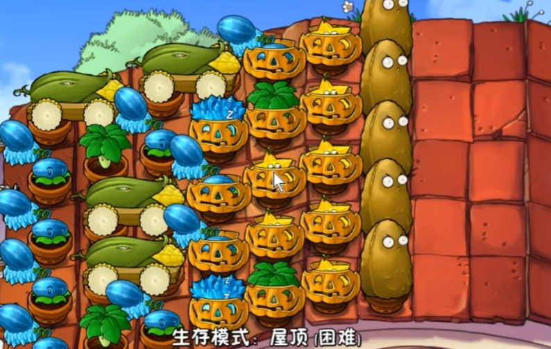 植物大战僵尸九五版34怎么过