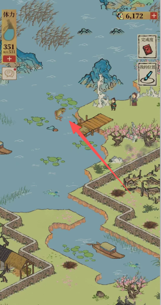 江南百景图在哪找鲤鱼