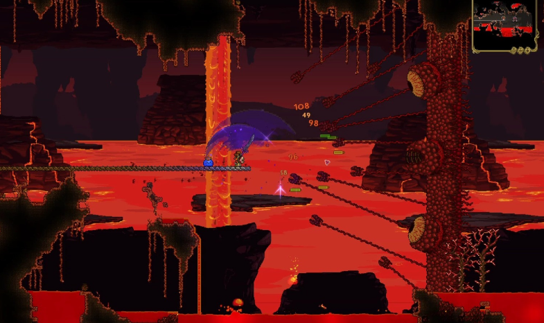 泰拉瑞亚怎么快速过肉山