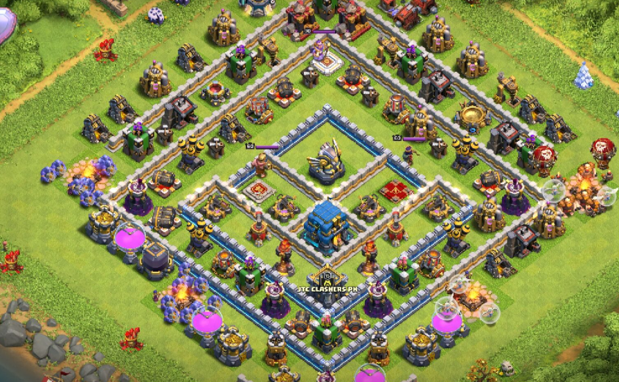 部落冲突刚玩如何布阵好