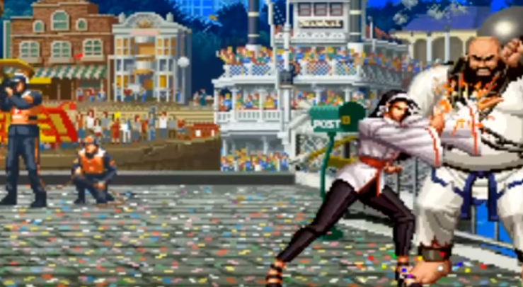 拳皇97猴子怎么一直飞