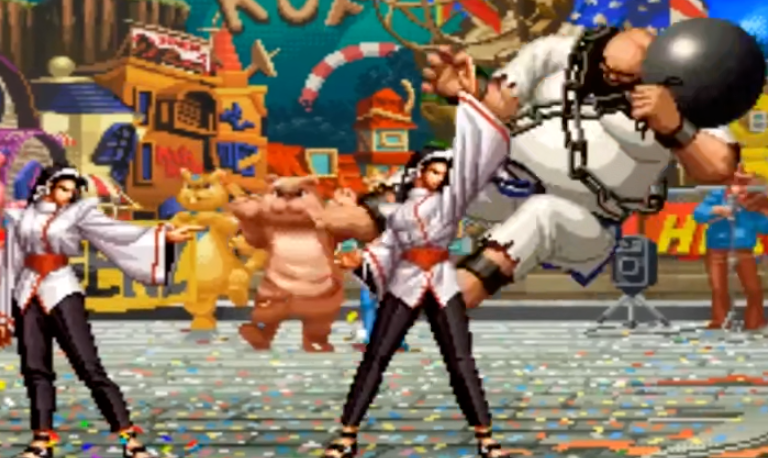 拳皇97猴子怎么一直飞