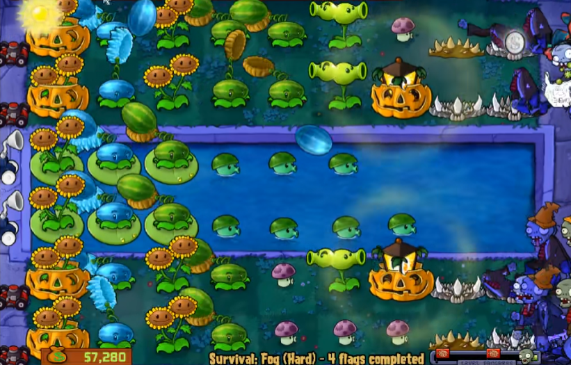 植物大战僵尸浓雾关卡怎么过