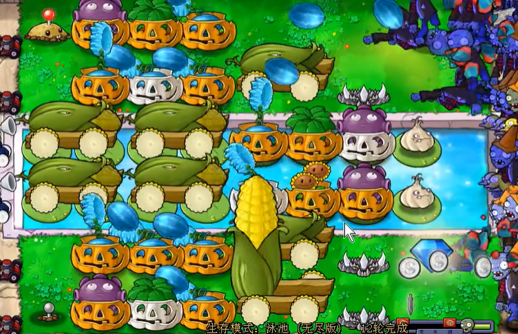 植物大战僵尸怎么架扶梯 植物大战僵尸怎么架扶梯