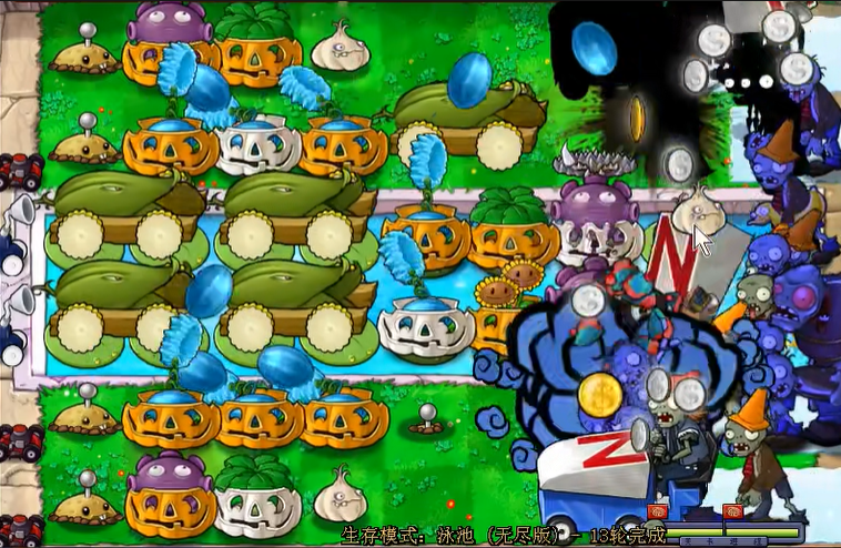 植物大战僵尸怎么架扶梯 植物大战僵尸怎么架扶梯